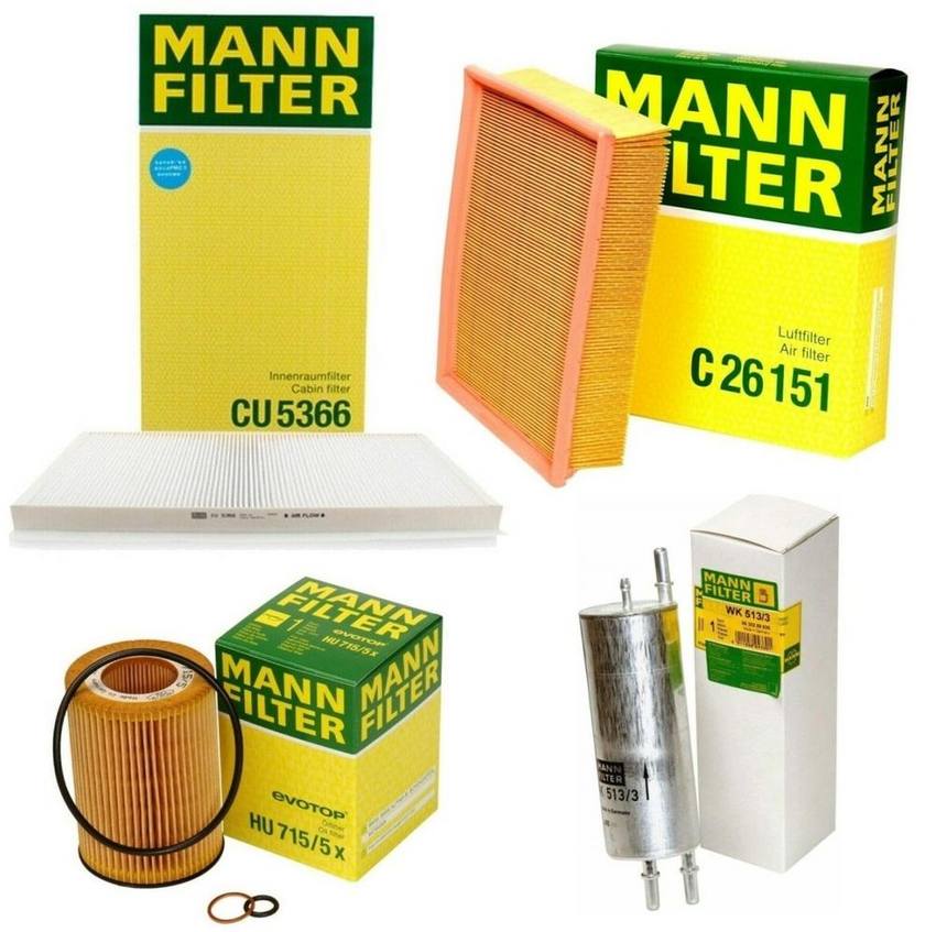 BMW Filter Service Kit WFL000021 - MANN-FILTER 1790234KIT